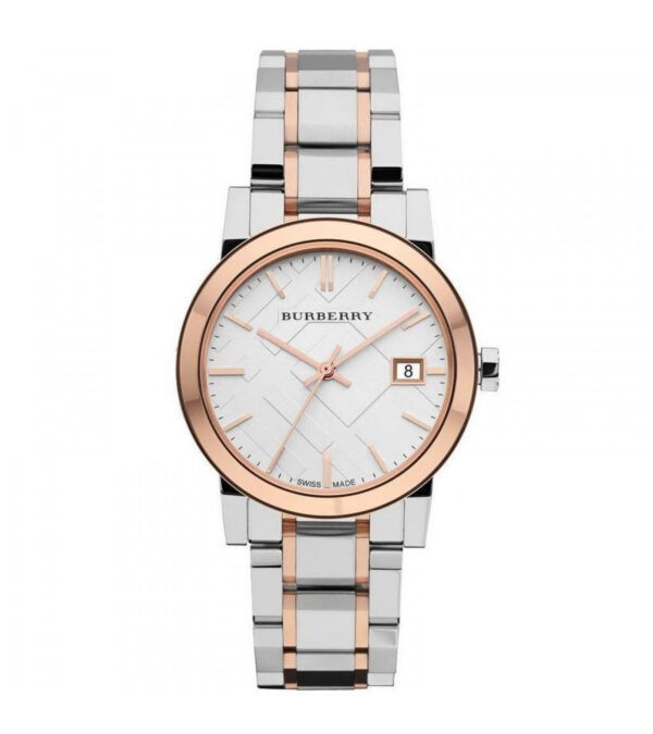 BURBERRY BU9105 The City Silver Wristwatch for Women