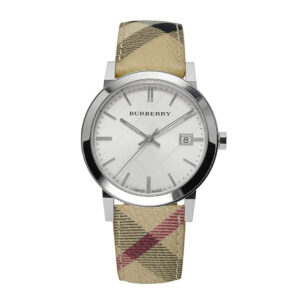 BURBERRY BU9025 Women's Leather Strap Watch