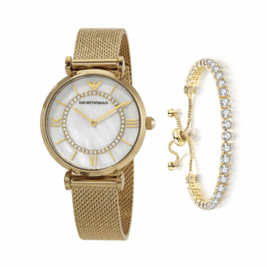 Emporio Armani AR11321 Gold Wristwatch for Women