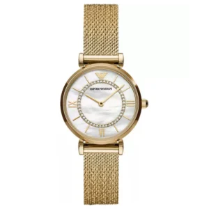 Emporio Armani AR11321 Gold Wristwatch for Women