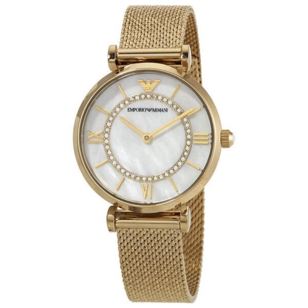 Emporio Armani AR11321 Gold Wristwatch for Women