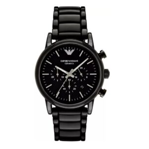Emporio Armani AR1507 Striking Black Wristwatch for Men