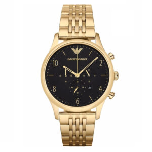 Emporio Armani AR1893 Contrasting Gold Wristwatch for Men