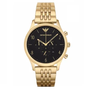 Emporio Armani AR1893 Contrasting Gold Wristwatch for Men