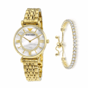Emporio Armani AR1907 Gold Wristwatch for Women