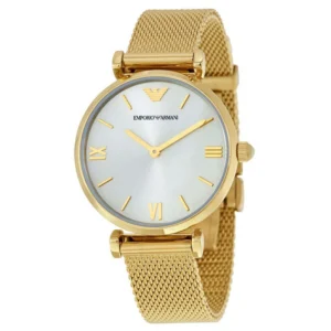 Emporio Armani AR1957 Gold Wristwatch for Women