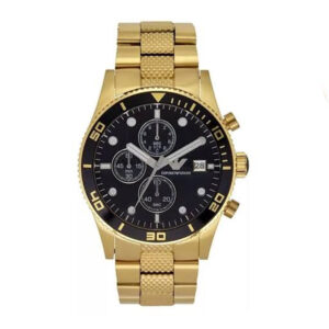 Emporio Armani AR5857 Gold Wristwatch for Men