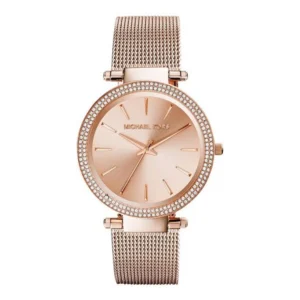 Michael Kors MK3369 Rose Gold Milanese Loop Wristwatch for Women