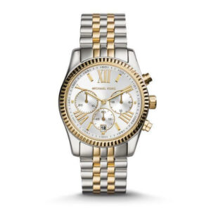 Michael Kors MK5955 Gold Bezel Wristwatch for Women