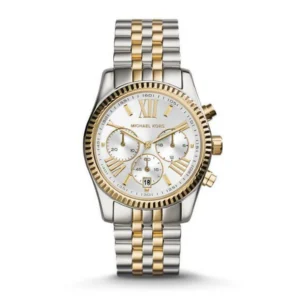 Michael Kors MK5955 Gold Bezel Wristwatch for Women