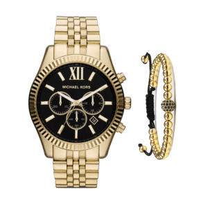 Michael Kors MK8286 Lexington Gold Black Dial