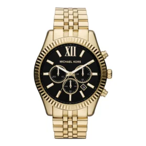 Michael Kors MK8286 Lexington Gold Black Dial
