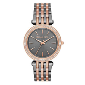 Michael Kors MK3584 Darci Rose Gold Black Wristwatch for Women