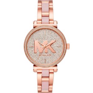 Michael Kors MK4336 Rose Gold Inlaid Wristwatch for Women