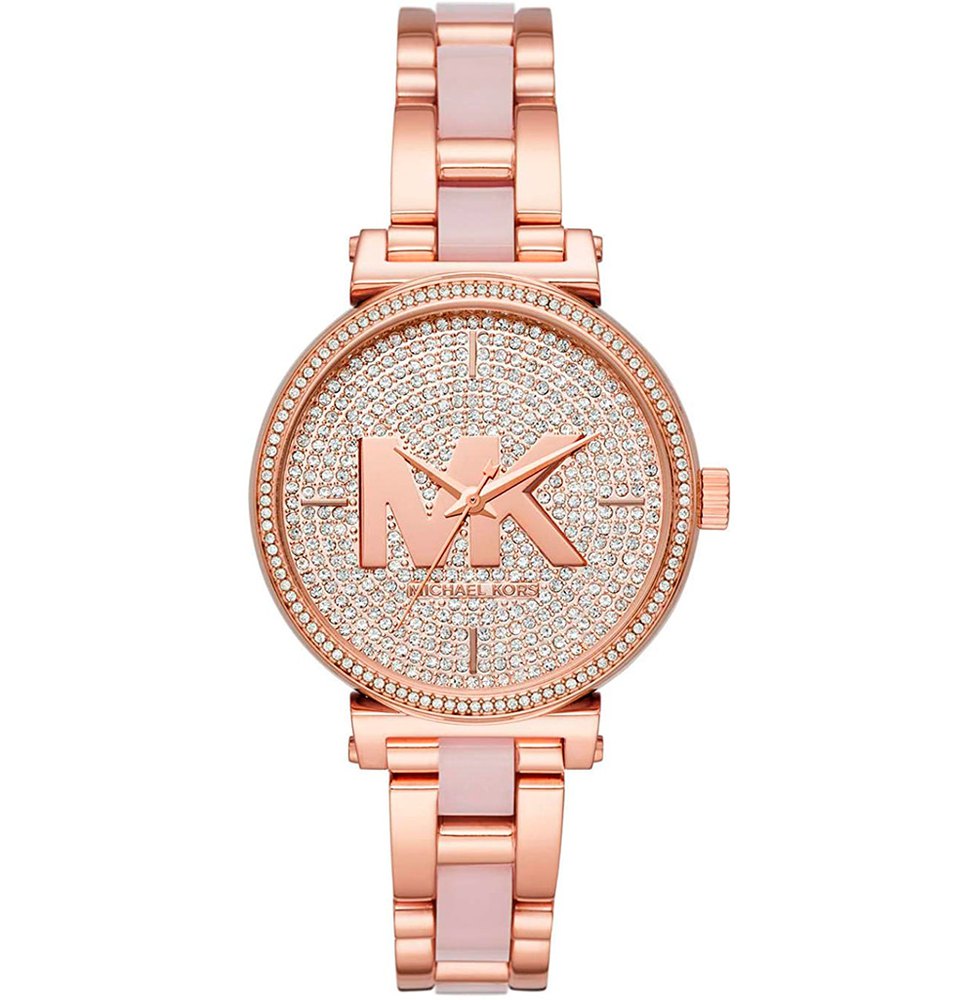 Michael Kors MK4336 Rose Gold Inlaid Wristwatch for Women
