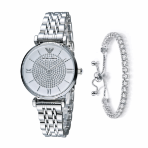Emporio Armani AR1925 Silver Wristwatch for Women