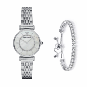 Emporio Armani AR1908 Silver Wristwatch for Women