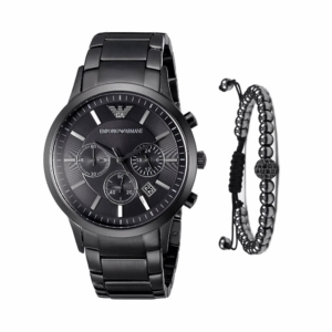 Emporio Armani AR2453 Black Matte Chronograph