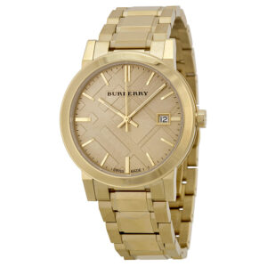 BURBERRY BU9033 The City Gold Wristwatch for Women