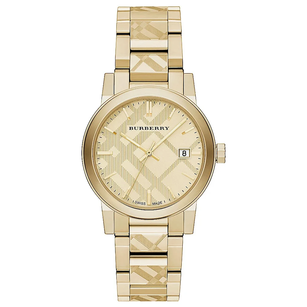 BURBERRY BU9038 Classic Gold Wristwatch for Women