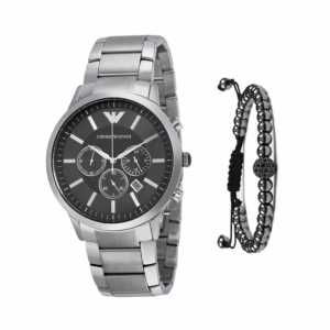 Emporio Armani AR2460 Silver Wristwatch for Men