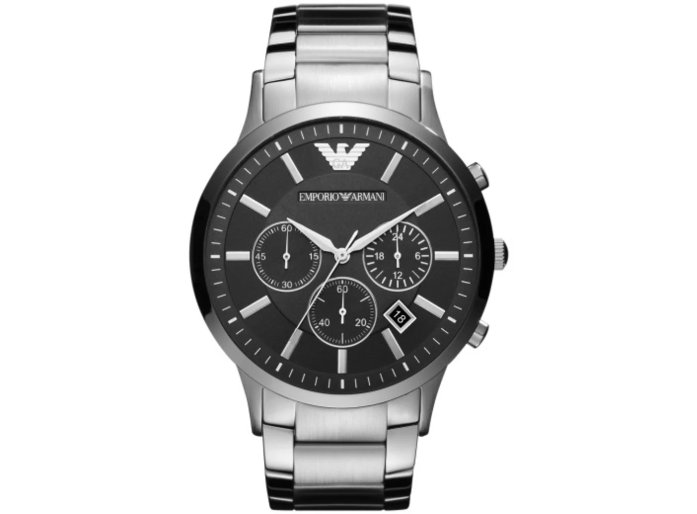 Emporio Armani AR2460 Silver Wristwatch for Men