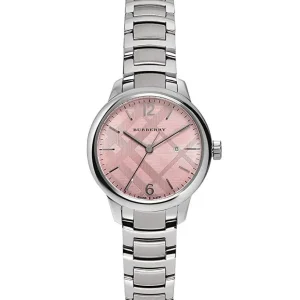 BURBERRY BU10111 Classic Silver Wristwatch for Women