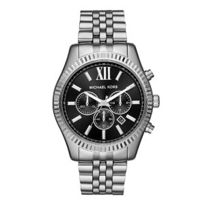 Michael Kors MK8602 Lexington Chronograph Black Dial Watch for Men