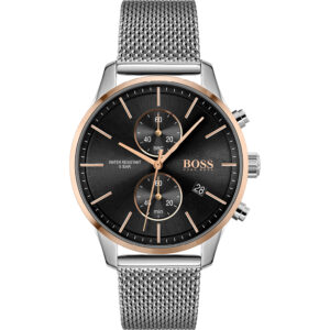 HUGO BOSS HB1513805 ASSOCIATE Silver Colored Watch