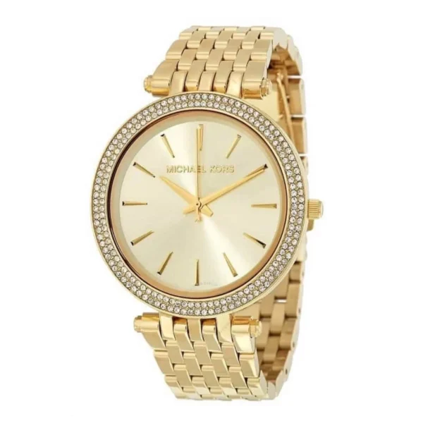 Michael Kors MK3191 Gold Inlaid Wristwatch for Women