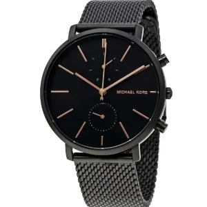 Michael Kors MK8504 Jaryn Black Dial Black Ion Plated