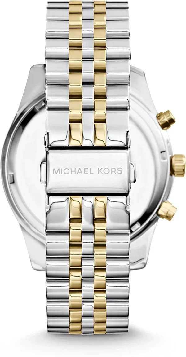 Michael Kors MK8344 Lexington Chronograph White Dial Men's Watch