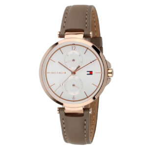 Tommy Hilfiger TH1782125 Ladies Gray Leather Strap Watch