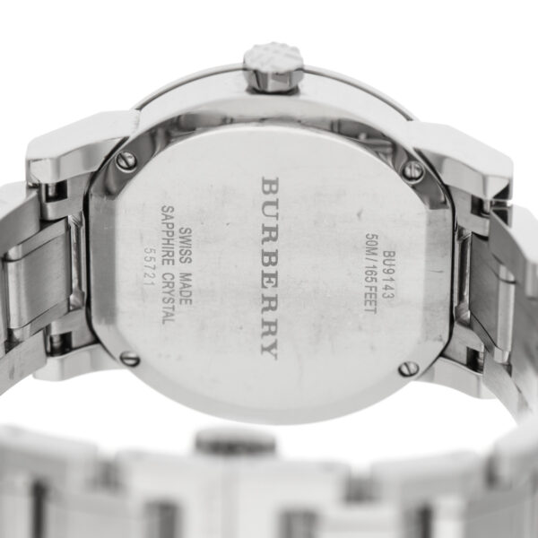 Burberry BU9143 The City Silver Stainless Ladies Watch