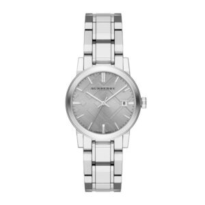 Burberry BU9143 The City Silver Stainless Ladies Watch