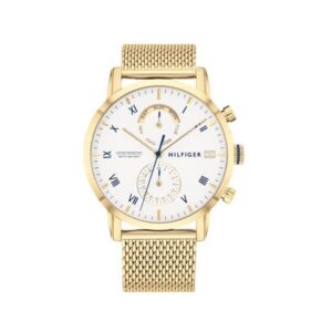Tommy Hilfiger TH1710403 Gold Mesh Mens Watch