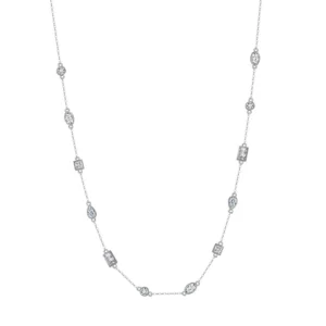 Stunning Womans 925 Sterling Silver Necklace