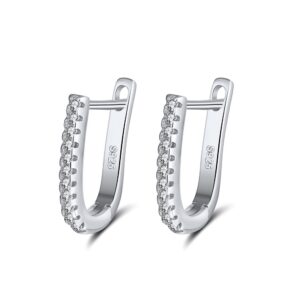 925 Sterling Silver Hoop Earrings 12 mm