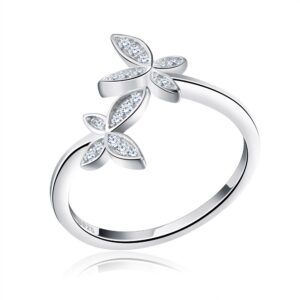 Stunning Adjustable ring 925 Sterling Silver for her