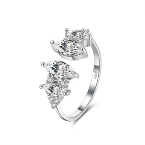 Womens Adjustable ring 925 Sterling Silver