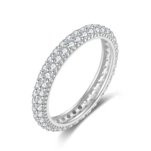 925 Sterling Silver ring for her with multiply stones Size 7