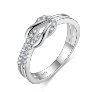 Silver womens ring 925 Sterling Silver Size 6
