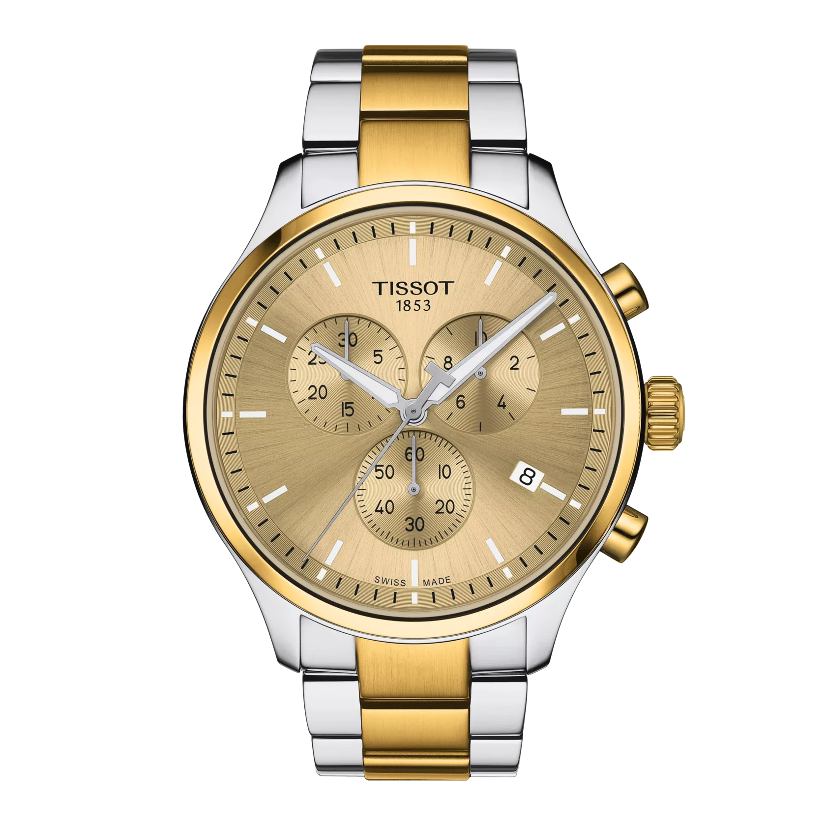 Tissot T116.617.22.021.00 Chrono XL Classic silver and gold watch for man