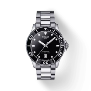 Tissot T120.410.11.051.00 Seastar 1000 40mm black dial watch for man