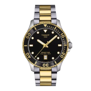 Tissot T120.410.22.051.00 Seastar 1000 40mm black dial watch for man