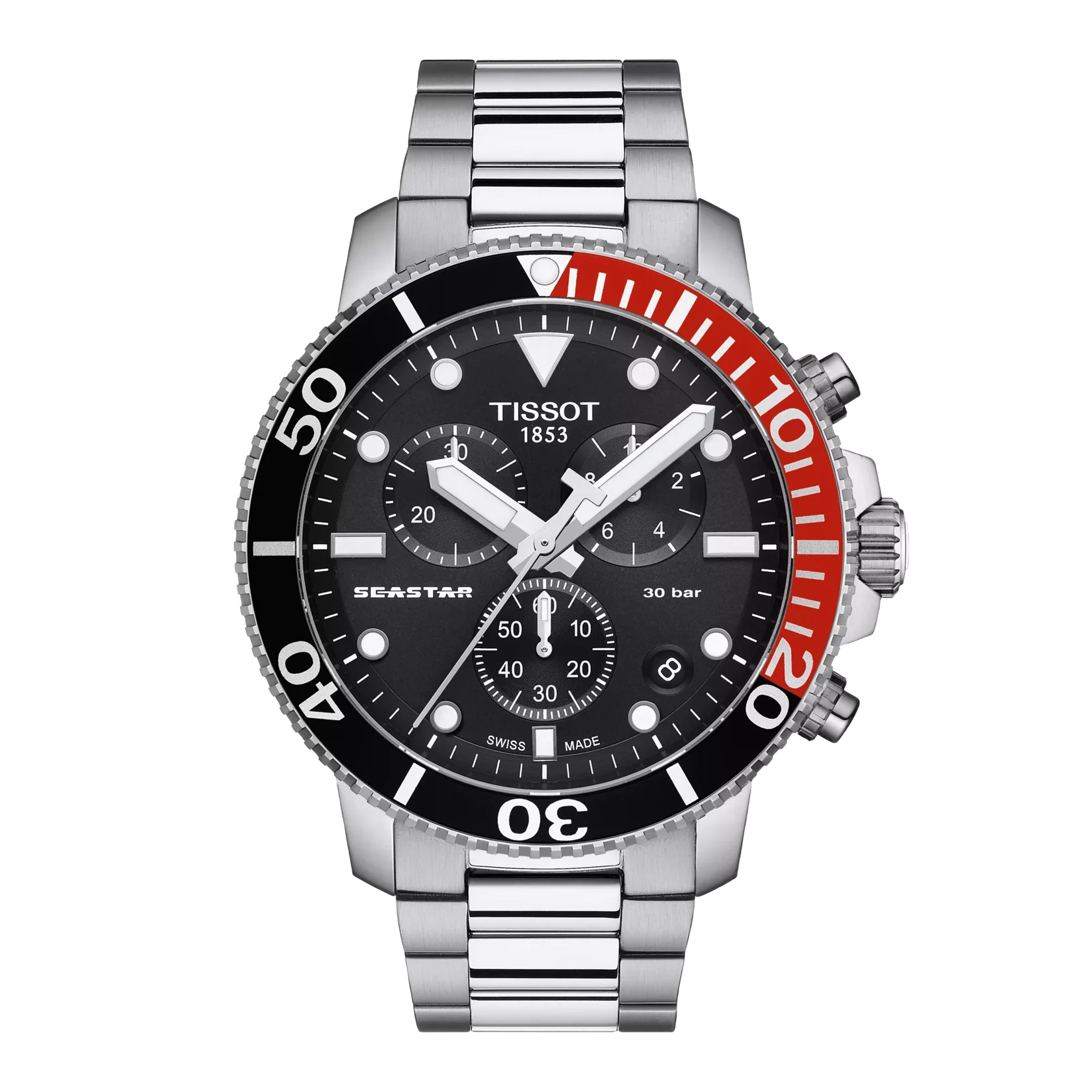 Tissot T120.417.11.051.01 Seastar 1000 Quartz chronograph black dial