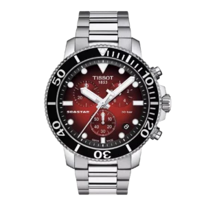 Tissot T120.417.11.421.00 Seastar 1000 Quartz chronograph red dial