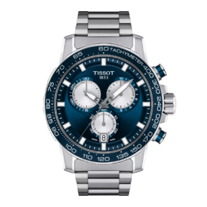 Tissot T125.617.11.041.00 Supersport Chrono blue dial watch for men