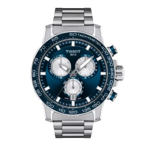 Tissot T125.617.11.041.00 Supersport Chrono blue dial watch for men