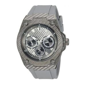 GUESS W1048G1 Legacy Multi Dial watch with gray strap